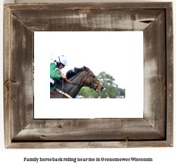 family horseback riding near me in Oconomowoc, Wisconsin